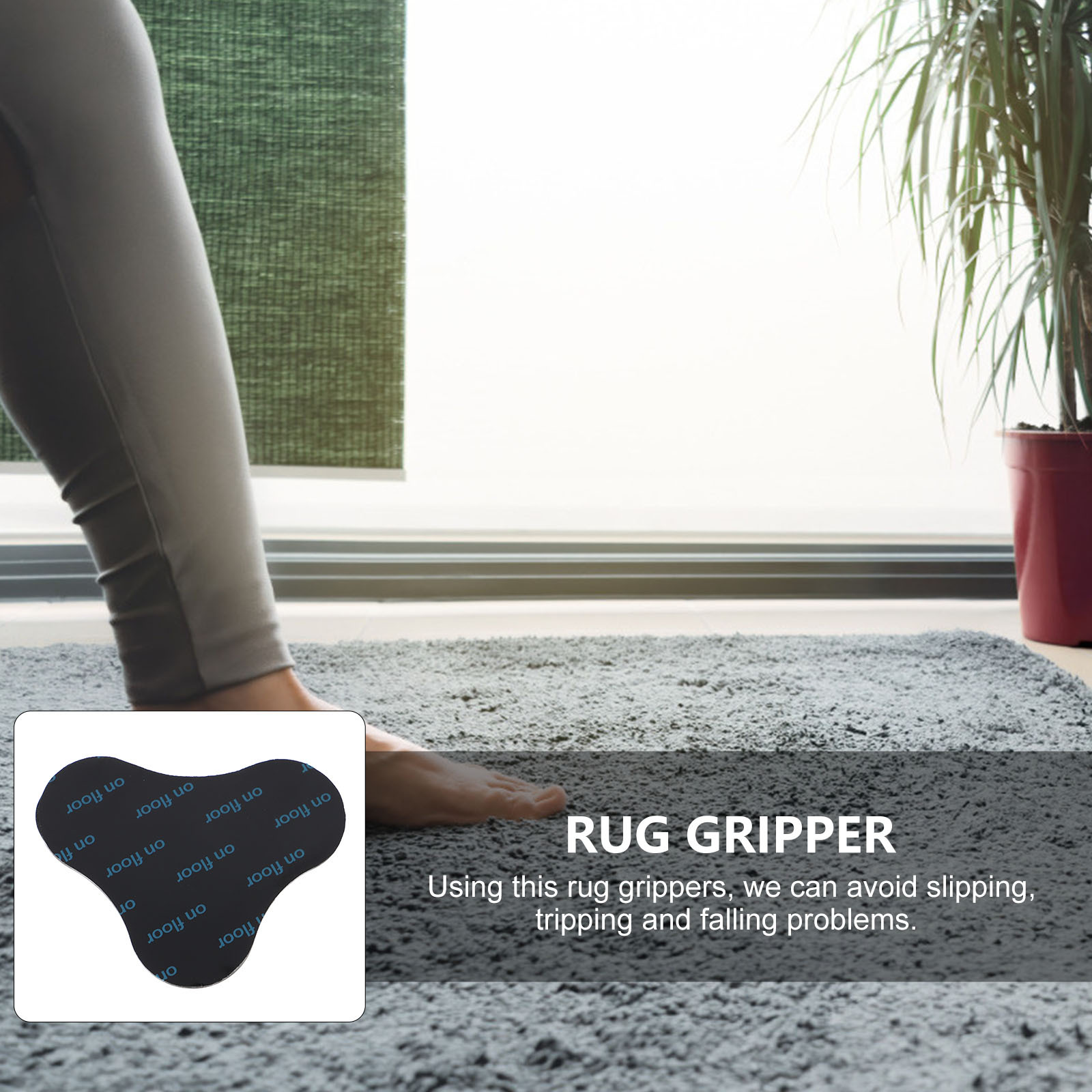 12pçs pinças de tapete sem rastros, adesivos removíveis e antiderrapantes, sem resíduos, pinça de tapete sem rastros