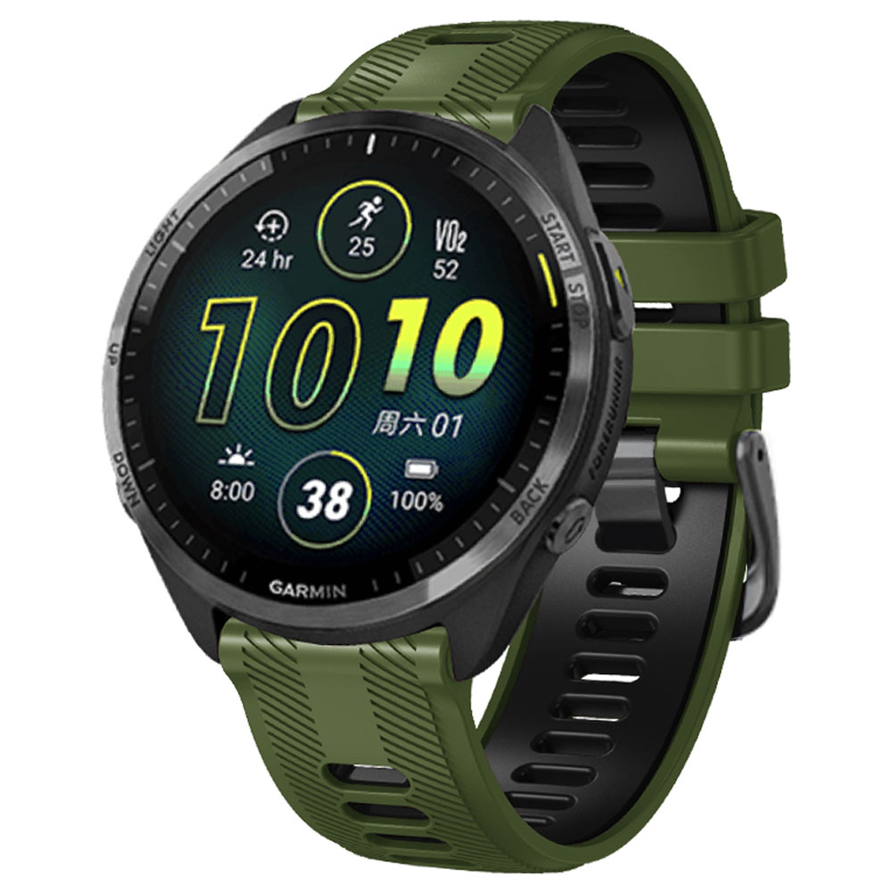 22mm Watchband For Garmin Forerunner 965 Watch Strap Silicone Bracelet Forerunner 945 935 745 Wristbands Replacement Correa Belt