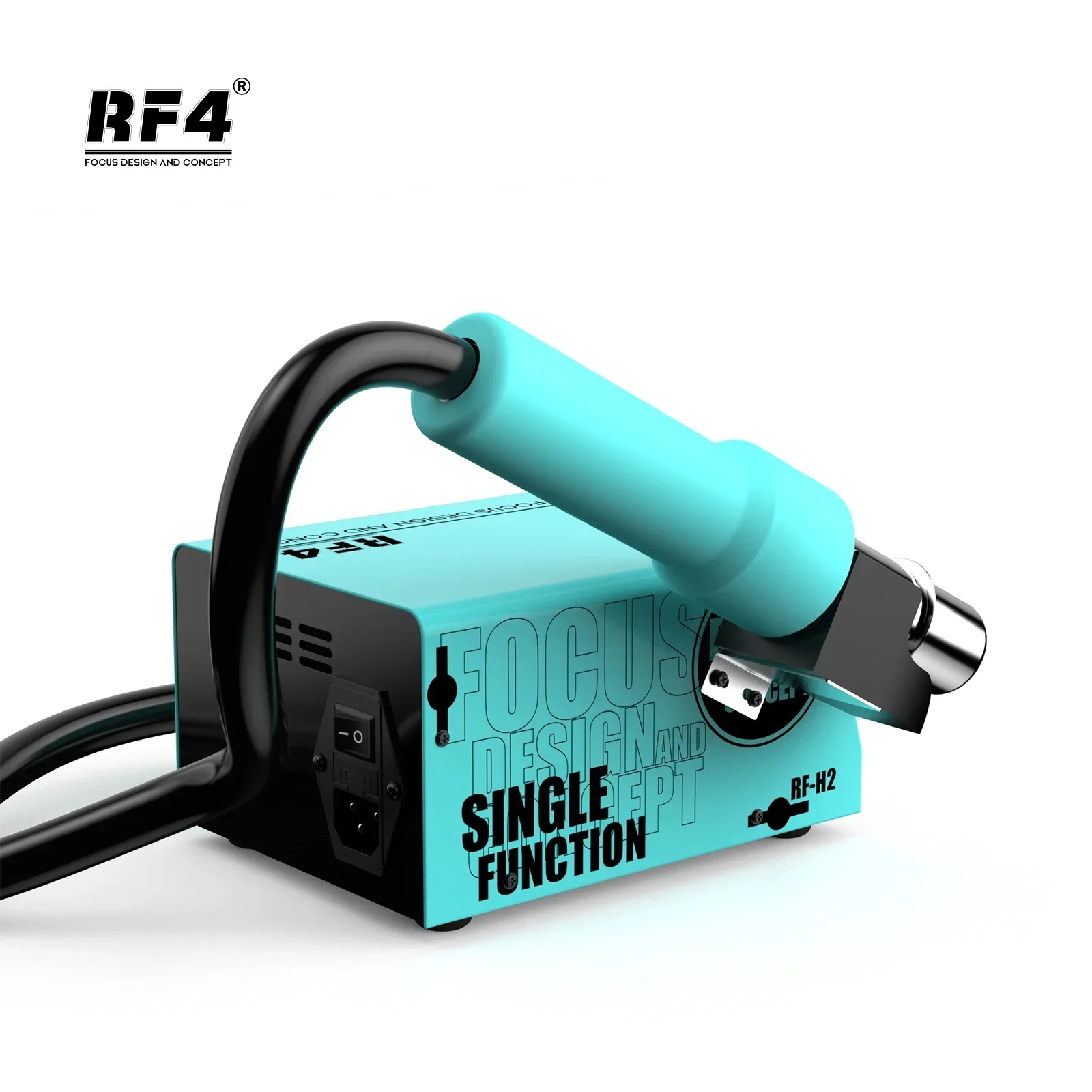 RF4 1000W 빠른 디 솔더링 핫 에어 건 솔더링 스테이션 디지털 디스플레이 지능형 BGA 재 작업 스테이션-PCB 칩 수리 RF-H2