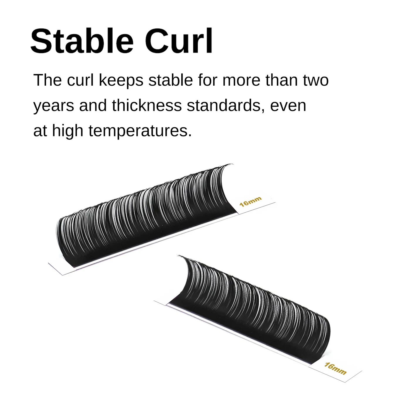 ARTSTAR 12Rows/tray False Eyelashes  J B Curl  6-20mm   Eyelashes Extensions  Matte Black Lashes Makeup tool