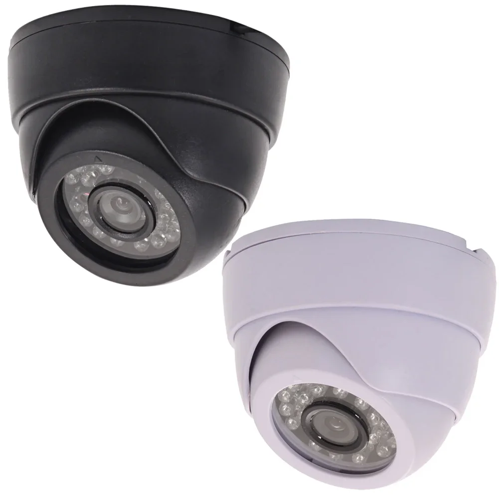 Cámara de seguridad con Sensor de imagen CMOS, dispositivo de visión nocturna, día y noche, LED 24IR, interior, CCTV, sistema de TV NTSC, 1200TVL