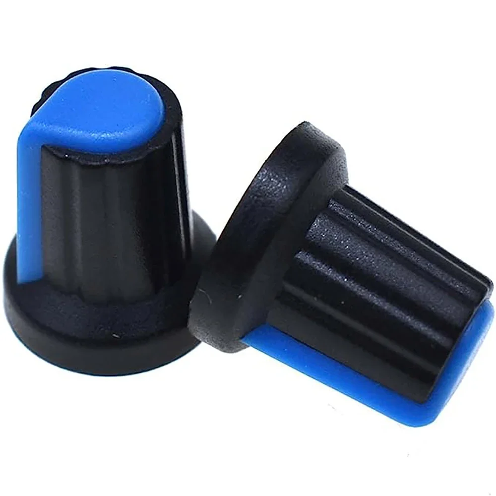 5/30PCS  AG2 Potentiometer knob Encoder Switch Cap 15X17mm 6mm Red/Blue/Green/White/Yellow/Orange for WH148