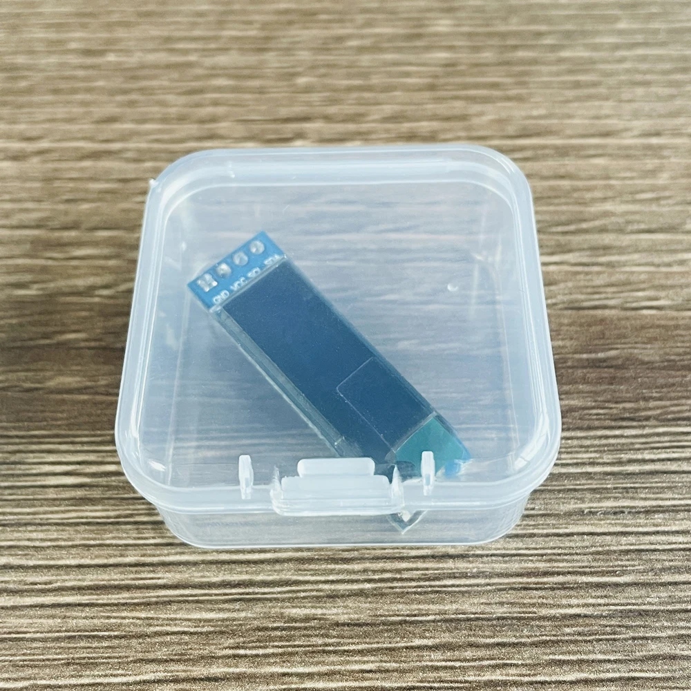 0.91 Inch OLED LCD Display Module 128x32 4Pin SSD1306 Driver IIC I2C Serial Screen DC 3.3V~5V for Arduino(Pins Soldered)