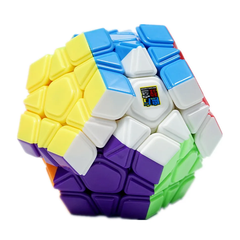 [ECube] Moyu Meilong convexo Megaminx Kibiminx Rediminx 3x3 sin pegatinas Megaminxeds cubo mágico rompecabezas educativo cubo mágico juguete