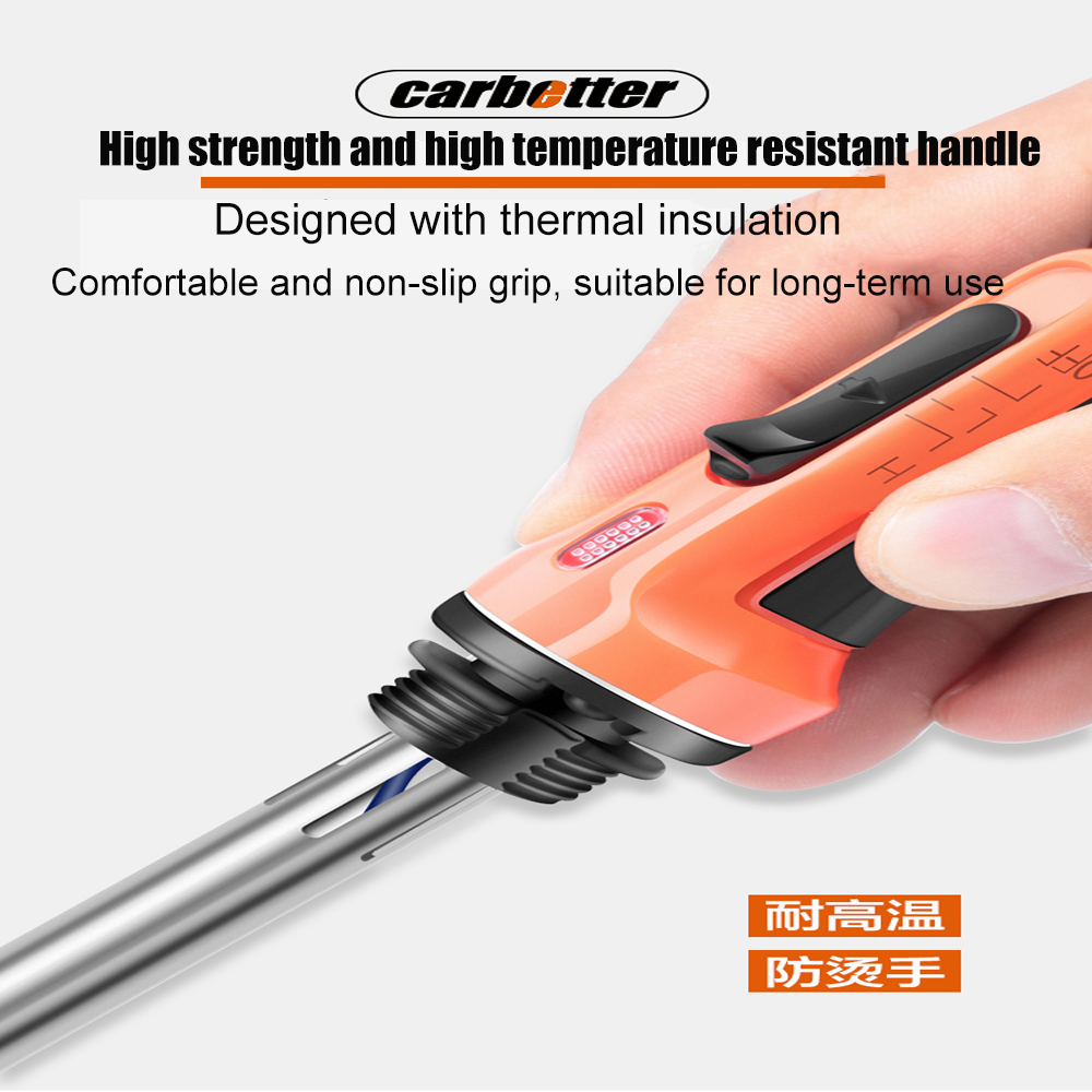 100W Temperature Control Plastic Welding Kit PVC Soldering Iron Gun Car Bumper Repair Tool Fast Heating Plastic Welder