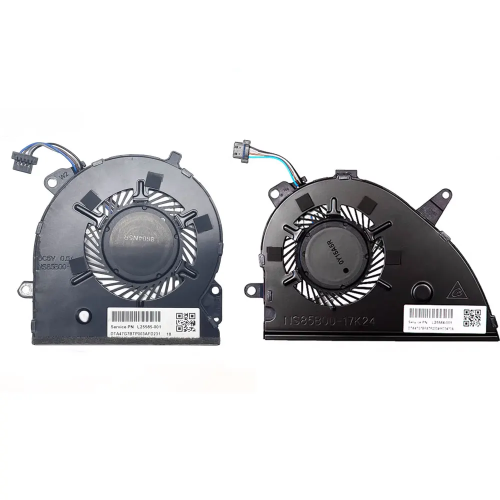 For HP Pavilion 15-CW 15-CS 15T-CS TPN-Q208 TPN-Q210 Laptop CPU GPU Cooling Fan Heatsink Fan Cooler L25584-001 L25585-001