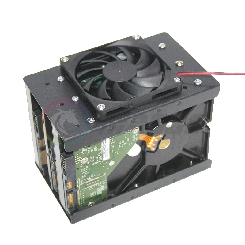 3.5 Polegada suporte de disco rígido 2/3 camadas titular desktop computador caso expansão mecânica hdd dupla camada suporte