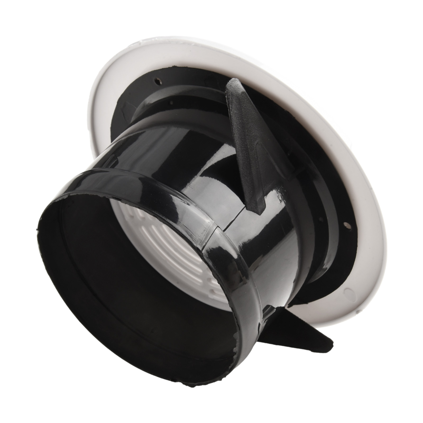 Runde, verstellbare Lüftungsschlitze für Wand- und Deckenmontage, Lüftungsgitter für den Innenbereich, 75 mm/100 mm/125 mm/150 mm/200 mm