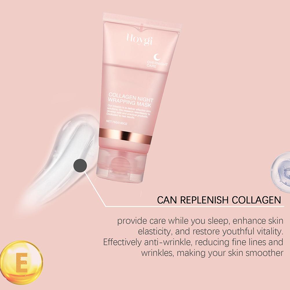 Maschera peel off al collagene Viso Pulizia profonda Idratante Ridurre i pori Controllo del petrolio Maschera idratante per il viso Bellezza Salute Cura della pelle