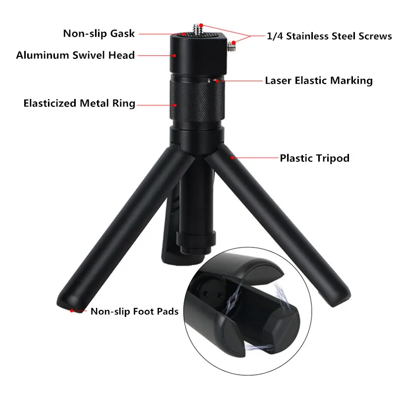 For Insta360 X5 X4 X3 Invisible Selfie Stick Extended Selfie Stick for GoPro 13 12 DJI Action 5 4 3 Camera Aluminum Stand
