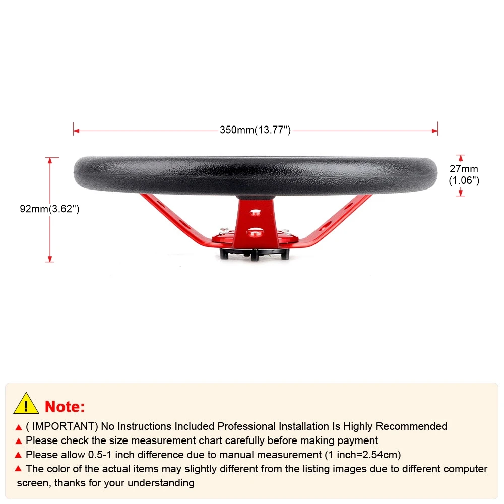 Cnspeed volante esportivo automático, 350mm, 14 polegadas, com placa adaptadora, 70mm, pcd, para logitech g29 g920 g923 para jogos de corrida