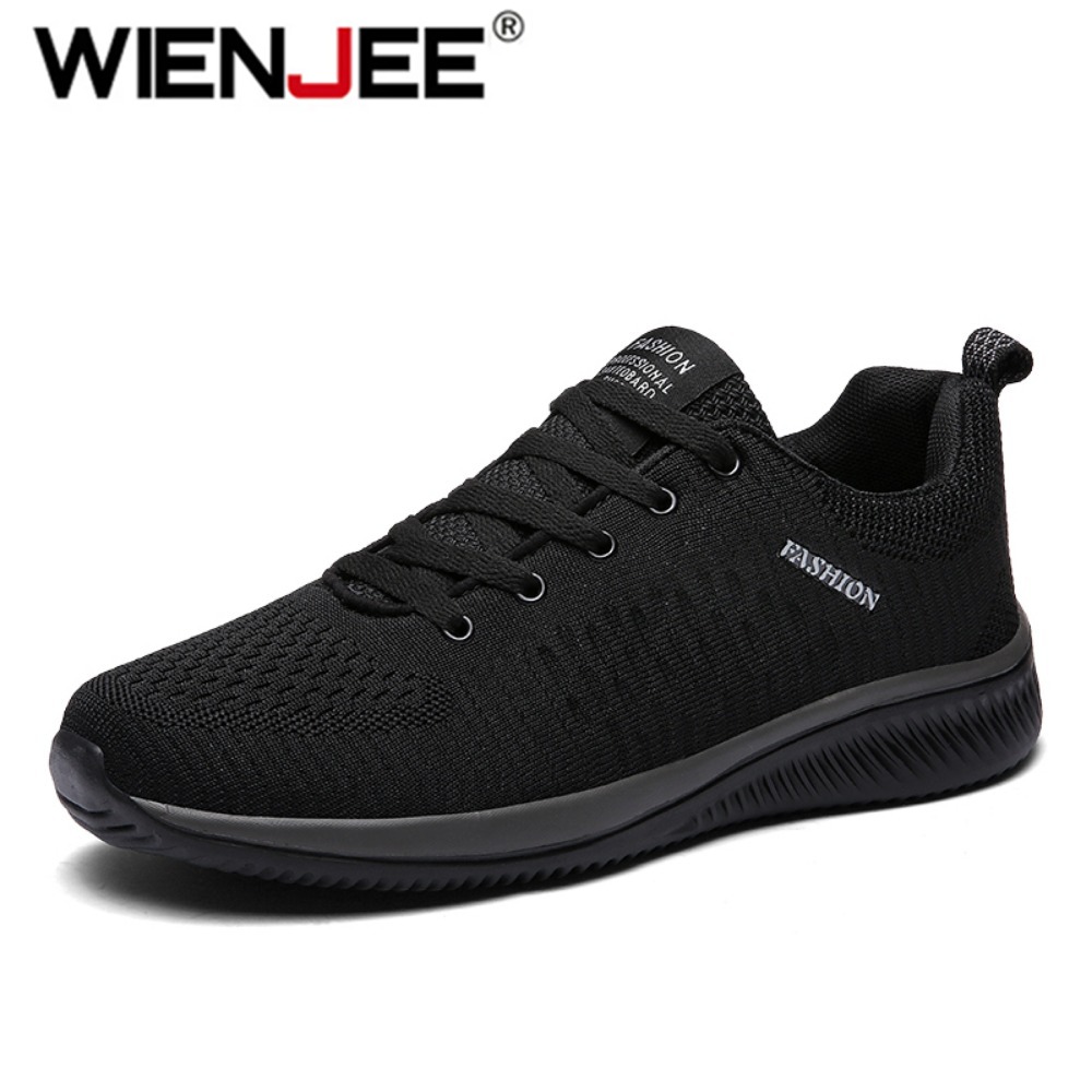 Mannen Hardlopen Wandelen Gebreide Schoenen Mode Casual Sneakers Ademend Sport Atletische Mannen Sneakers Casual Schoenen Big Size 36-48