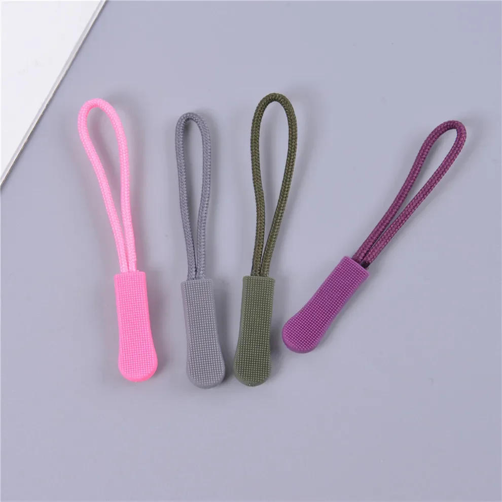 10/20szt Ściągacz do zamków błyskawicznych Koniec dopasowania Tag linowy Wymienny klips Zepsuta klamra Fixer Zip Cord Tab Torba podróżna Walizka Namiot Plecak