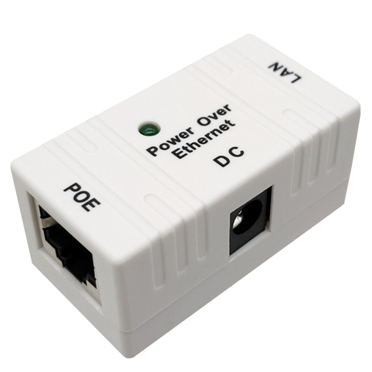 1000/100 Mbps 5V 12V 24V 48V/1A POE Injector Power Splitter para câmera IP POE Adaptador Módulo Acessórios