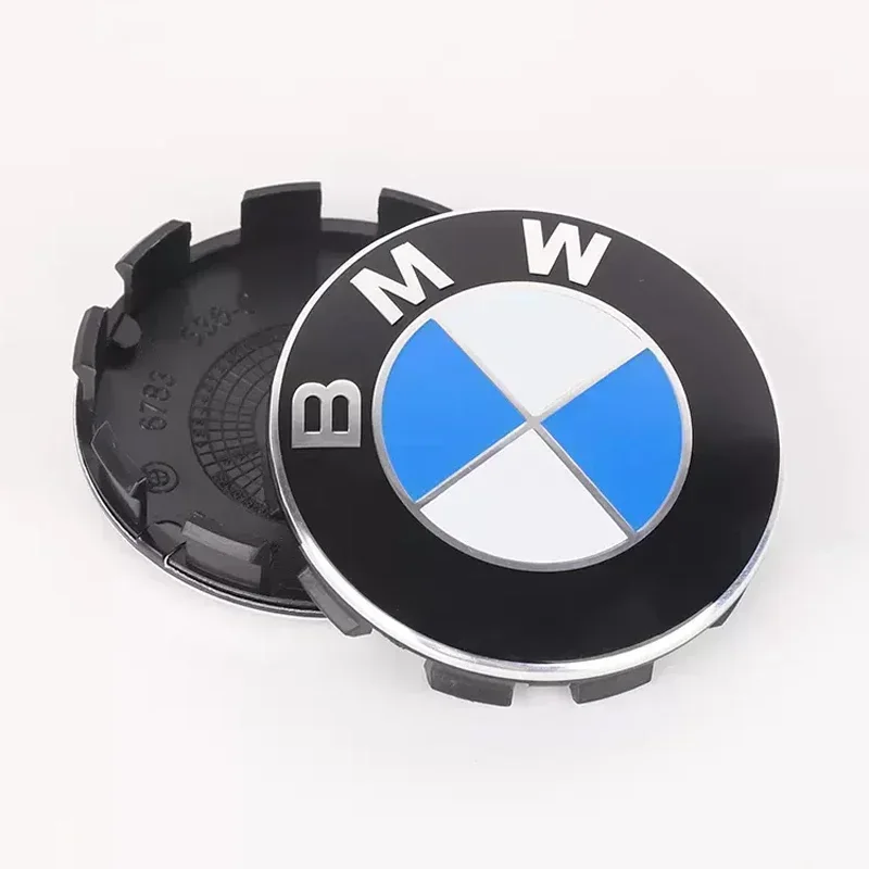 4 peças 68mm 56mm acessórios de modificação da tampa central do cubo da roda do carro, adequados para bmw e36 e39 e46f30 g20 g21 g30e60 e90 e90 f10