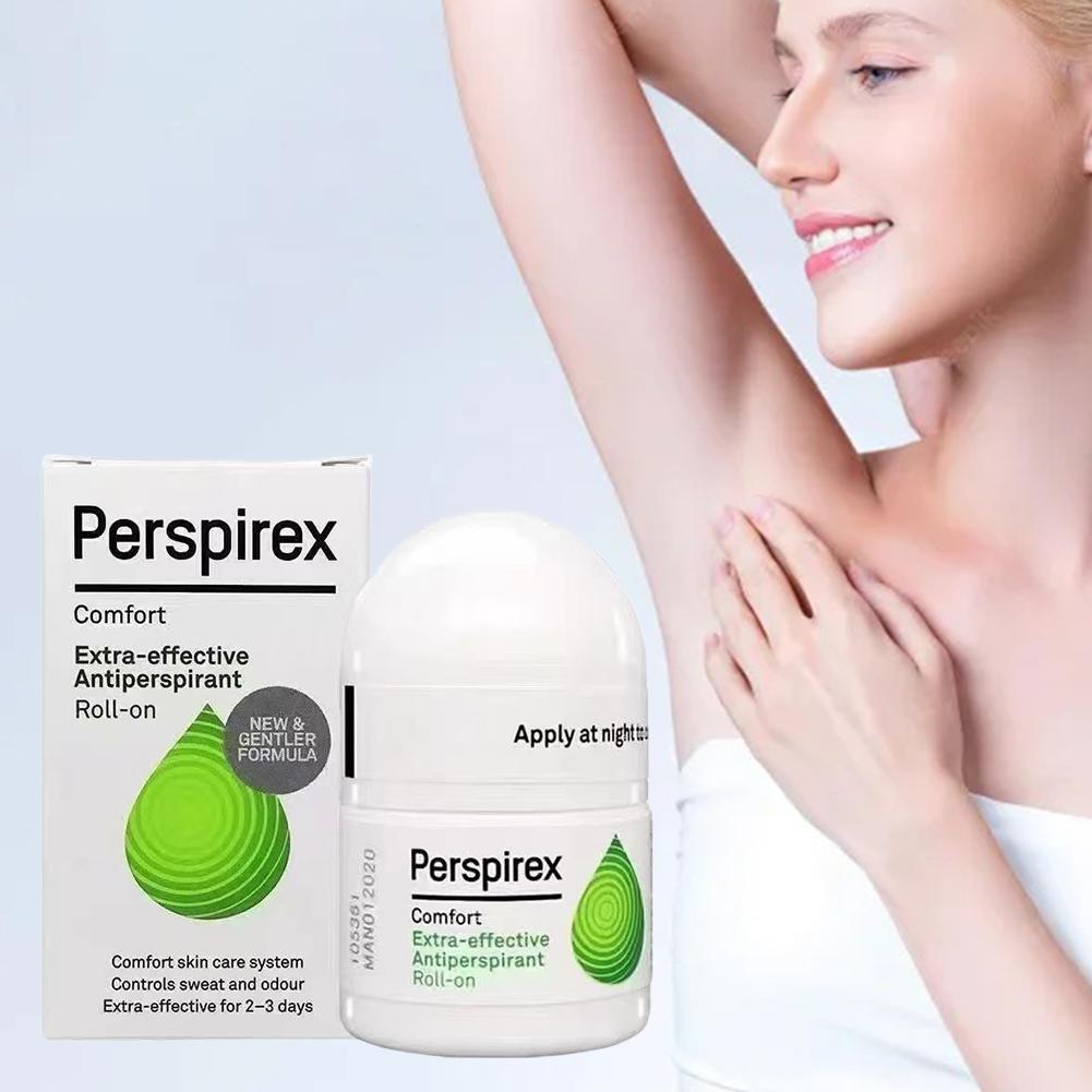 Perspirex roll on produtos líquidos fortes e confortáveis à prova de suor loção anti-suor fresca axilas produto de cuidados com a pele inodoro