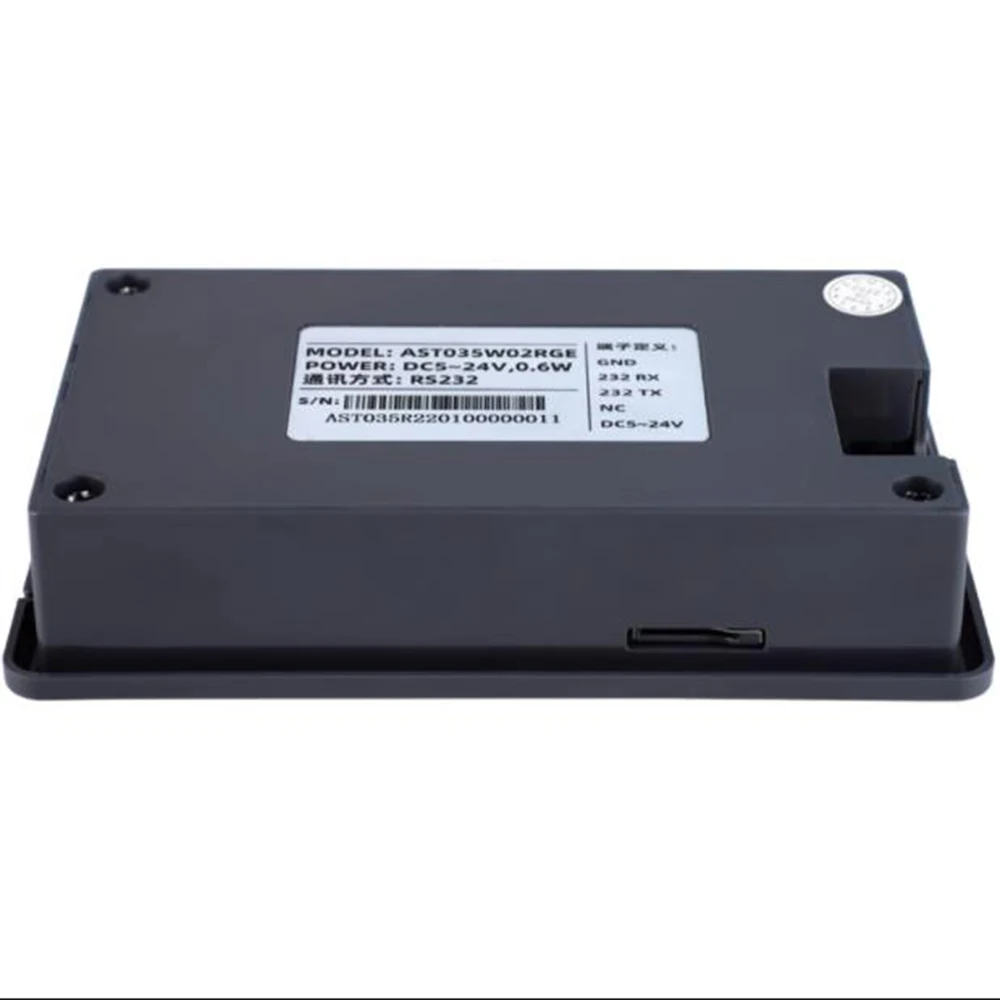 SeekU 3,5 polegadas HMI touch screen LED Display COM RS232/RS485 SD download