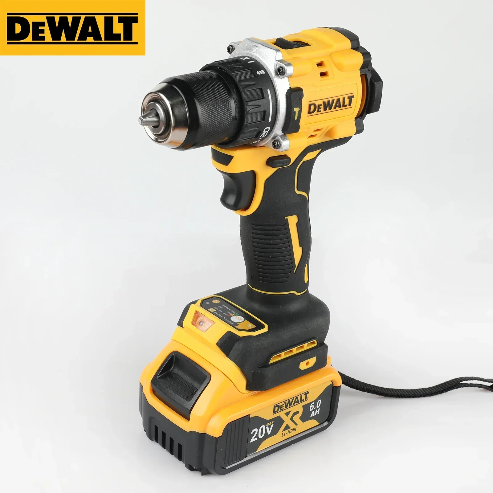 Dewalt DCD805 cordless electric drill driver kit bare tool 20V MAX 1/2 in rechargeable electric tool has a long service life