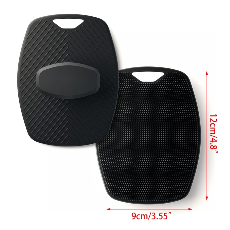 Dropshipping ซิลิโคนแปรงทำความสะอาดด้วยตนเอง Body Cleansing Scrubber Shower Gentle Exfoliating แปรงนวดสำหรับชาย