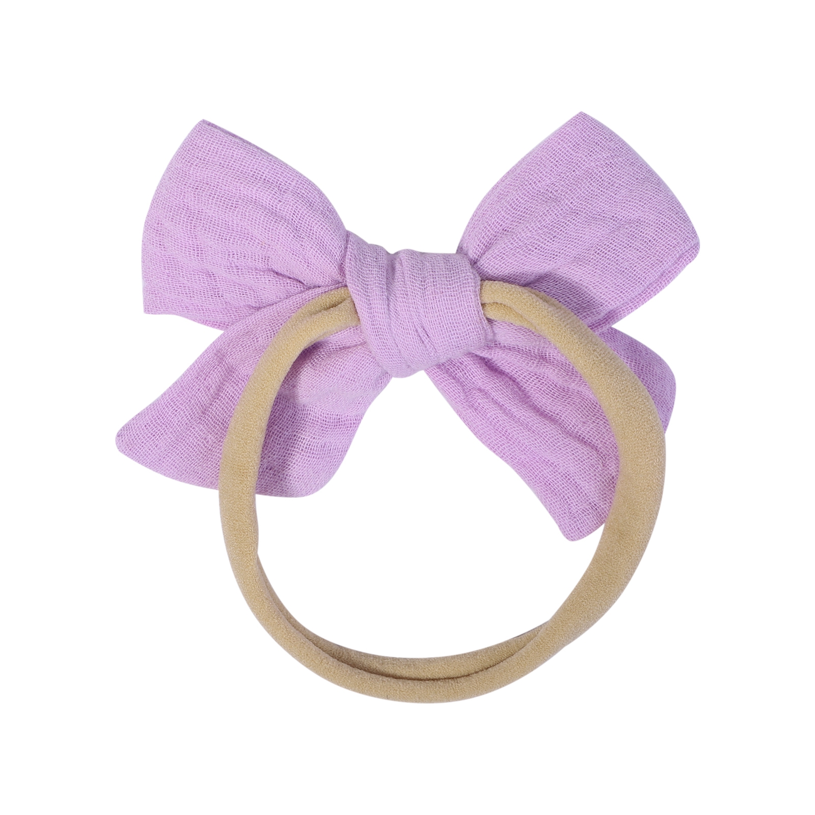 5 ピース/セット綿ベビー弓ヘッドバンドナイロンヘッドバンドヘアバンド子供女の子ソフトヘアバンド幼児新生児ヘアアクセサリー