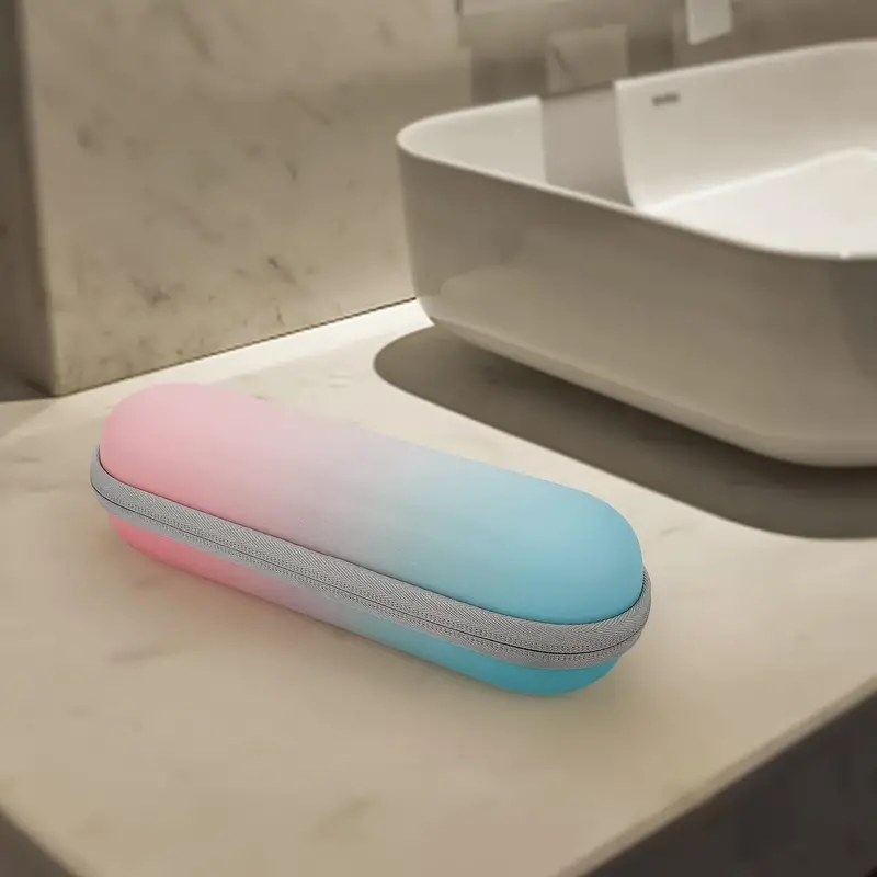 1 pz custodia portatile in EVA per spazzolino elettrico che trasporta custodia rigida custodia protettiva per organizer accessori da viaggio