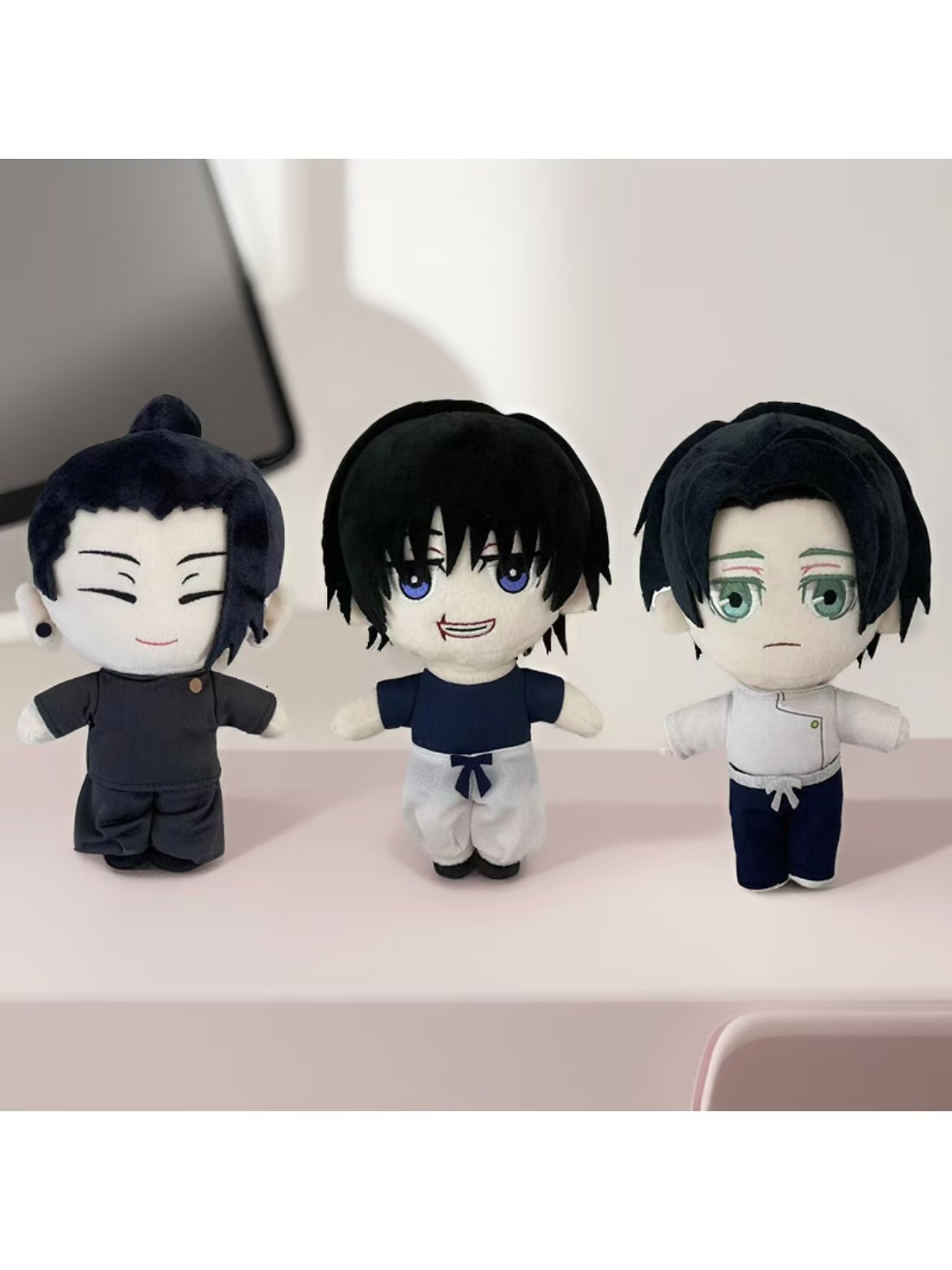 Nieuwe hot 26 cm Gojo Saturo Geto Suguru Jujutsu Kaisen Cosplay Pluche Leuke Zachte Collectie Props