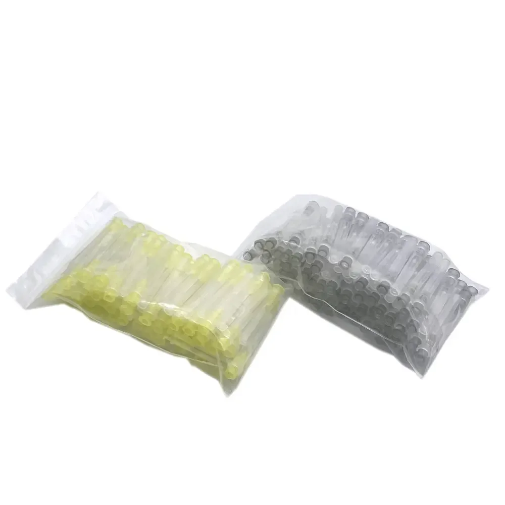 100 ชิ้น/แพ็คทันตกรรม Endo ชลประทานเข็มทันตกรรม Root Canal ด้านข้างชลประทานเข็ม Dentristry Rinse Tip Dia 0.3/0.4 มม.