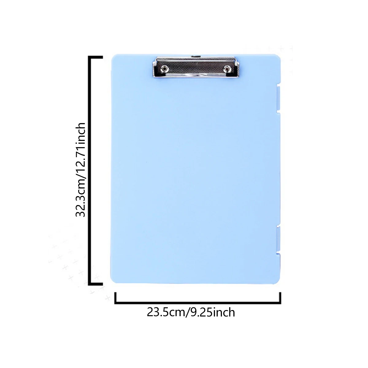 Large-Capacity A4 Clipboards File Folder Box Sturdy Plate Clip Design Multi-functional for Efficient Paper Storage for Students