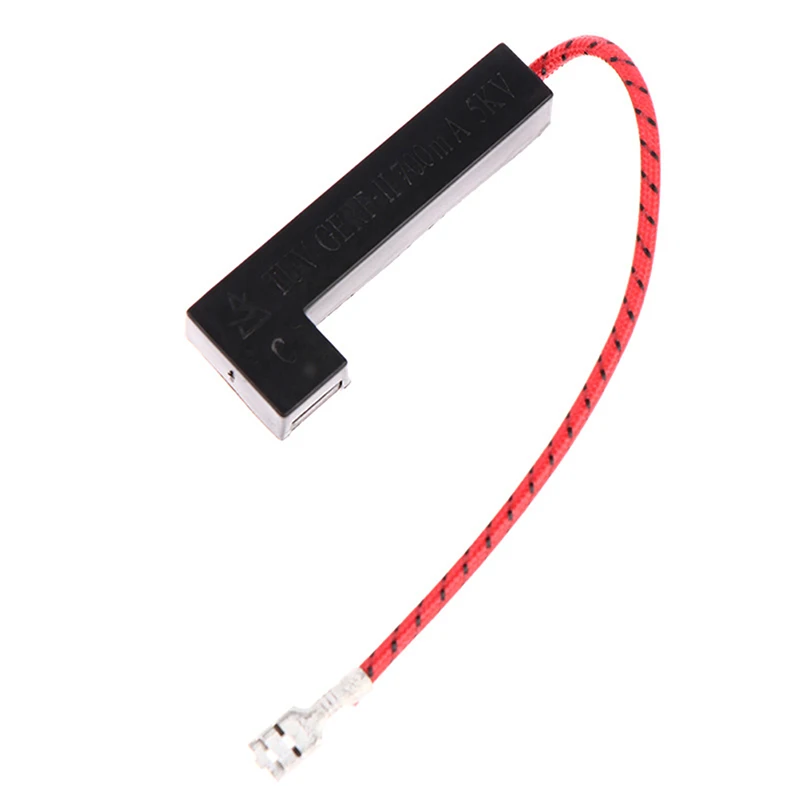 สายเคเบิล1ชิ้นพร้อมฟิวส์สำหรับเตาไมโครเวฟแรงดันสูง5KV 0.7A อุปกรณ์เสริมไมโครเวฟ220V ใหม่เอี่ยมอุปกรณ์ไฟฟ้า