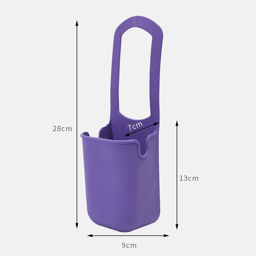 Wózek Dziecięcy Wielofunkcyjny Silikonowy Uchwyt na Kubek Wózek Inwalidzki Wózek Dziecięcy Rower Uchwyt na Butelkę Torba do Przechowywania Butelki