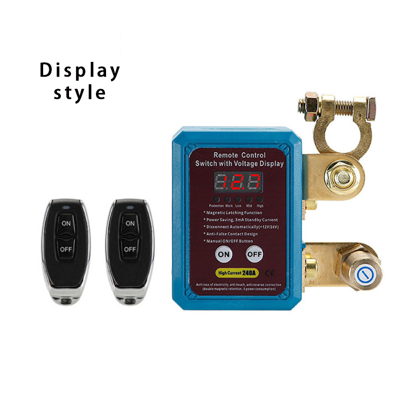 自動車バッテリーリモート切断スイッチ 12V 電源遮断スイッチ電源スイッチ漏れ防止漏電保護装置