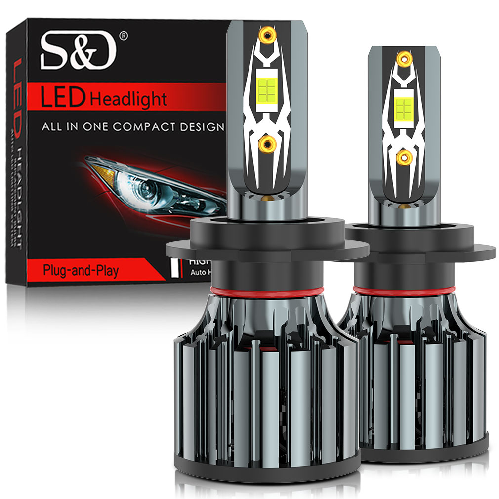 30000LM H1 H4 H7 LED Canbus H8 H11 9005 HB3 9006 HB4 9012 Hir2 9008 H13 bombilla Led 3570 CSP Kit de automóvil lámpara antiniebla Turbo