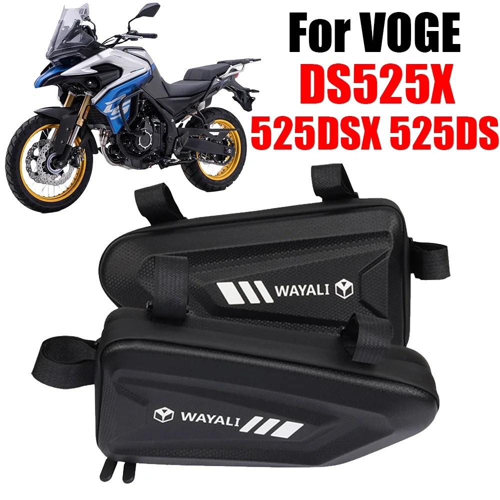 Para VOGE 525DS DS525X 525DSX DSX525 DSX 525 DSX DS 525X accesorios bolsa lateral bolsas de herramientas marco parachoques varilla bolsa de almacenamiento impermeable