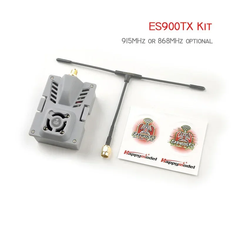 HappyModel ES900TX ES900RX ExpressLRS ELRS Conjunto de receptor de módulo RF 915 Mhz / 868 MHz