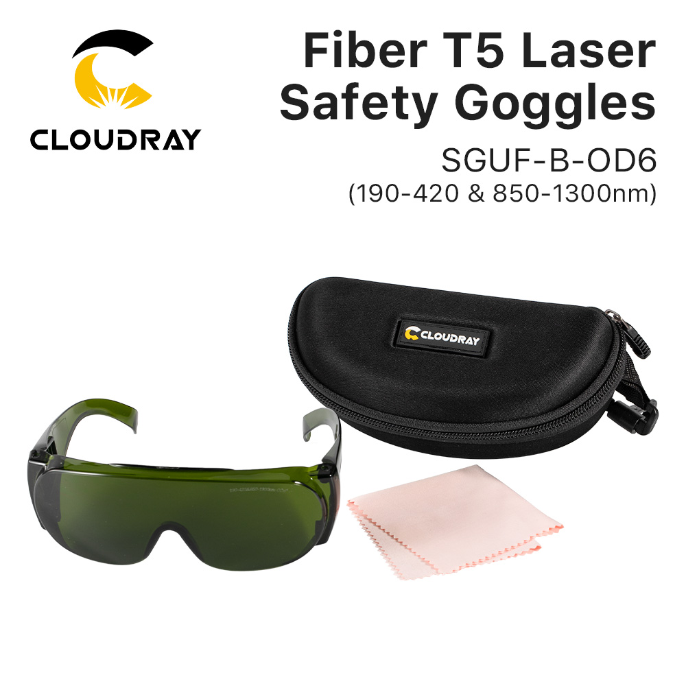 CLOUDRAY-1064nm保護レーザー,安全ゴーグル,ファイバーレーザーゴーグル850-1300nm od6 ce