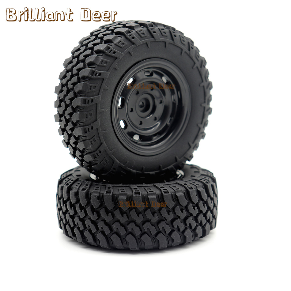 5 mm Sechskant MN99S Gummi-RC-Räder für MN98 MN82, WPL C24-1 B36 D12 C64 D74-1 Offroad-Auto-Upgrade, Hochleistungs-RC-Reifen