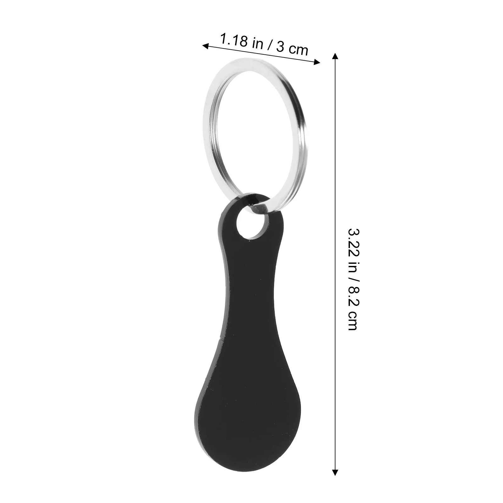 4 Pcs Cart Token Unlocker Supermarket Trolley Tokens Shopping Quarter Keychain Fob Keys Decor Portable Removers Accessories