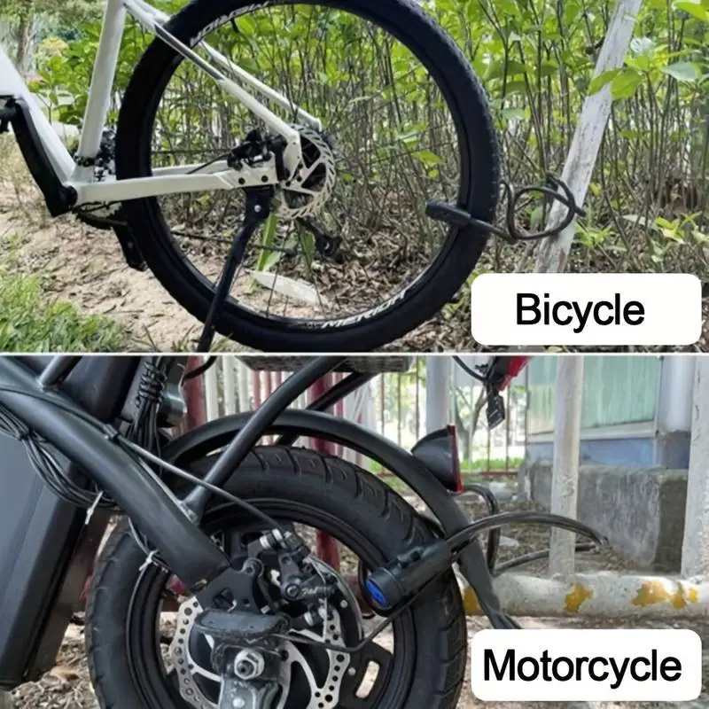 Heavy Duty Motorcycle Chain Lock 84cm Metal Anti Theft Bike Lock with 2 Keys for Maximum Security and Reinforcement of Bicycle