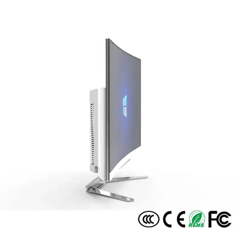 23.8 27 นิ้วขายร้อนคุณภาพสูง Core I3 I5 I7 หน้าจอโค้งคอมพิวเตอร์เดสก์ท็อป All In One Pc คอมพิวเตอร์สําหรับเล่นเกม
