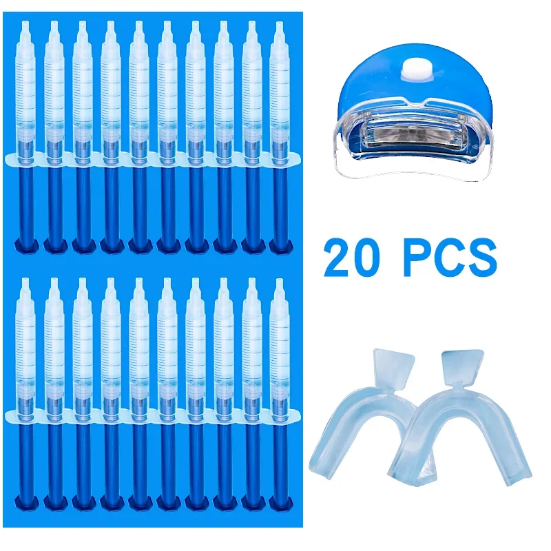 Kit de blanqueamiento Dental, Gel Oral de peróxido 44%, productos para sonrisa, geles blanqueadores dentales a granel, envío directo