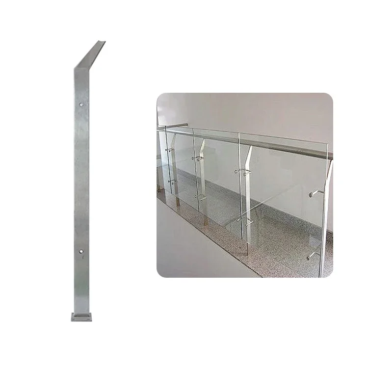 Fence posts railing stair railing baluster glass balcony/stainless steel handrail stairs baluster