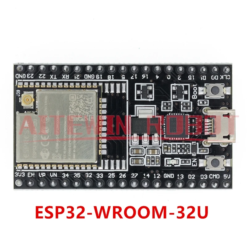 Placa central de ESP32-DevKitC, placa de desarrollo ESP32 de 38 pines, WIFI + Bluetooth, compatible con IoT NodeMCU-32 ESP32-WROOM-32D ESP32-WROOM-32U