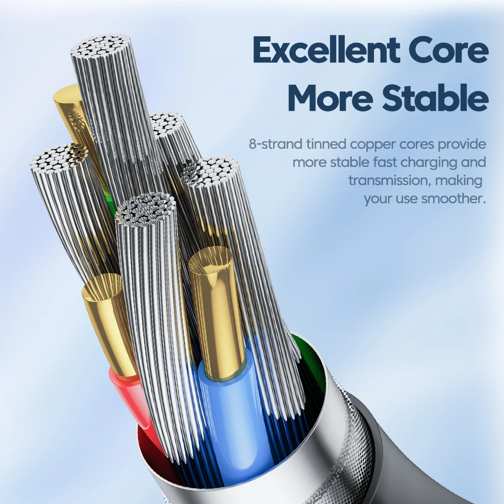 Toocki 100W USB C To Type C Cable For Xiaomi 13 12 240W PD3.1 Fast Charging Charger Cord Type -C Cable For Realme Samsung S23
