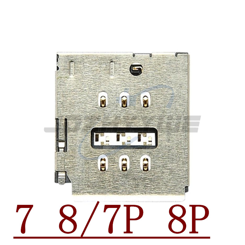 Für iPhone X XS MAX XR 6 6S 7 8 Plus Einzel Doppel SiM Card Slot Tray Halter Reader buchse Flex Kabel Ersatz Teile