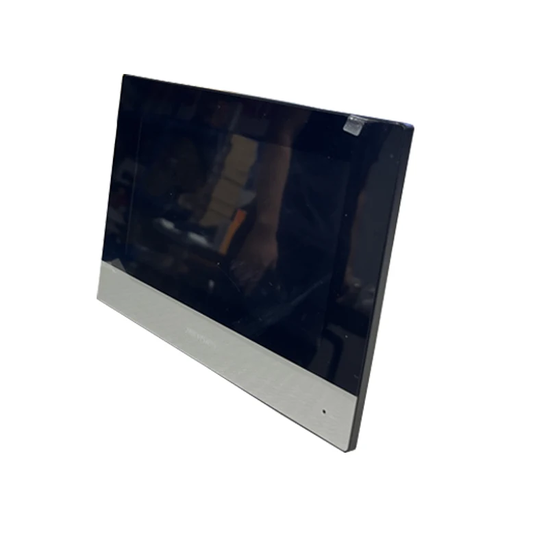 Estação interna de vídeo porteiro Hikvision Tela sensível ao toque de 7 polegadas Padrão POE WIFI Monitor sem fio DS-KH6320-WTE1 DS-KH6350-WTE1