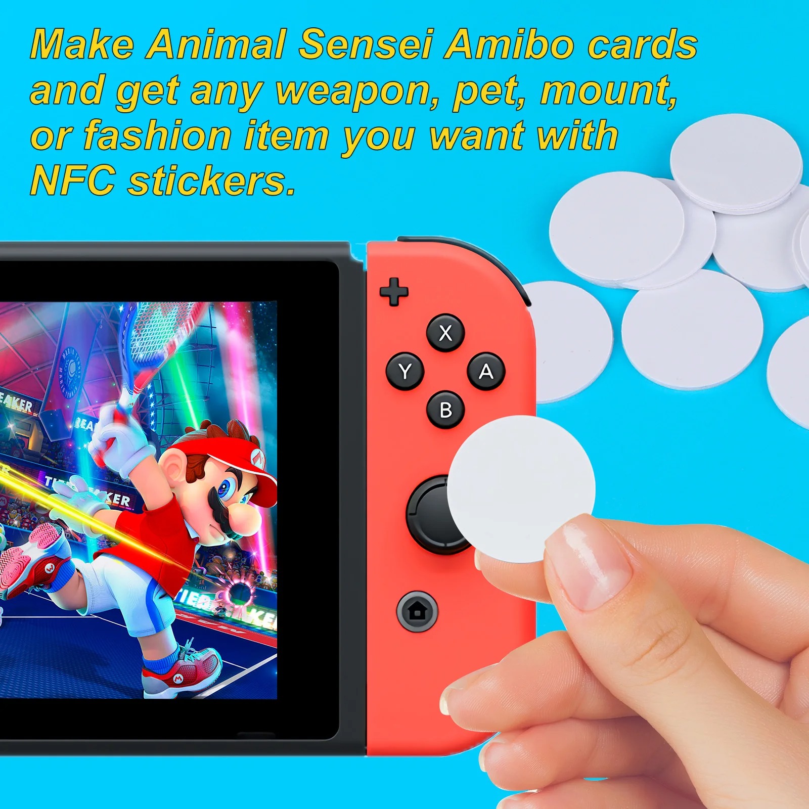 5YOA 20/50pcs NFC Ntag215 Coin Cards 13.56MHz 215 Card Label RFID Ultralight Labels 25 mm diameter Round mini Card