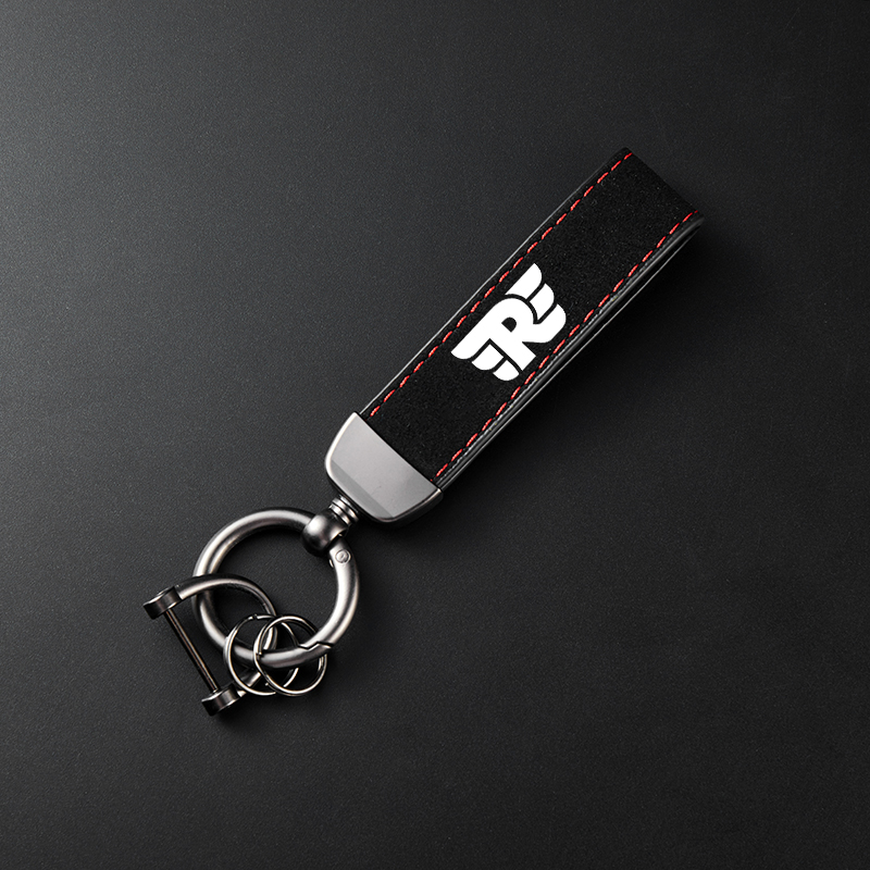 For Royal Enfield Bullet/Meteor/Classic 350 500 Interceptor 650 Continental GT 535 Himalayan 411 400 Motorcycle Suede Keychain