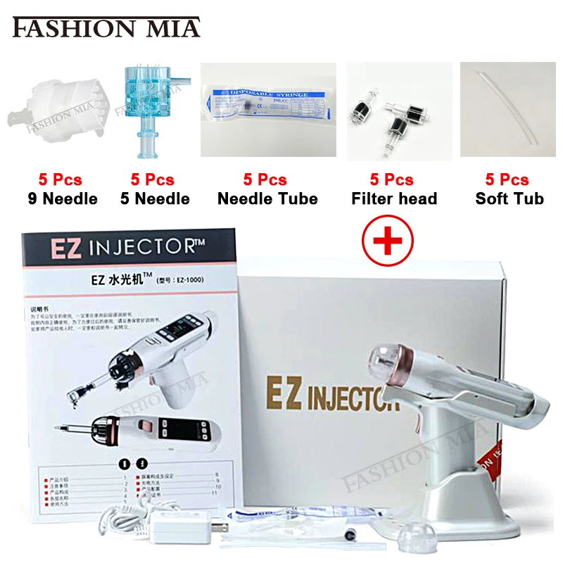 Korea Original EZ Injektor Hydro lifting Pistole Mes other apie Unterdruck Meso Pistole Mes other apie Hydro lifting Wasser Injektor Haut