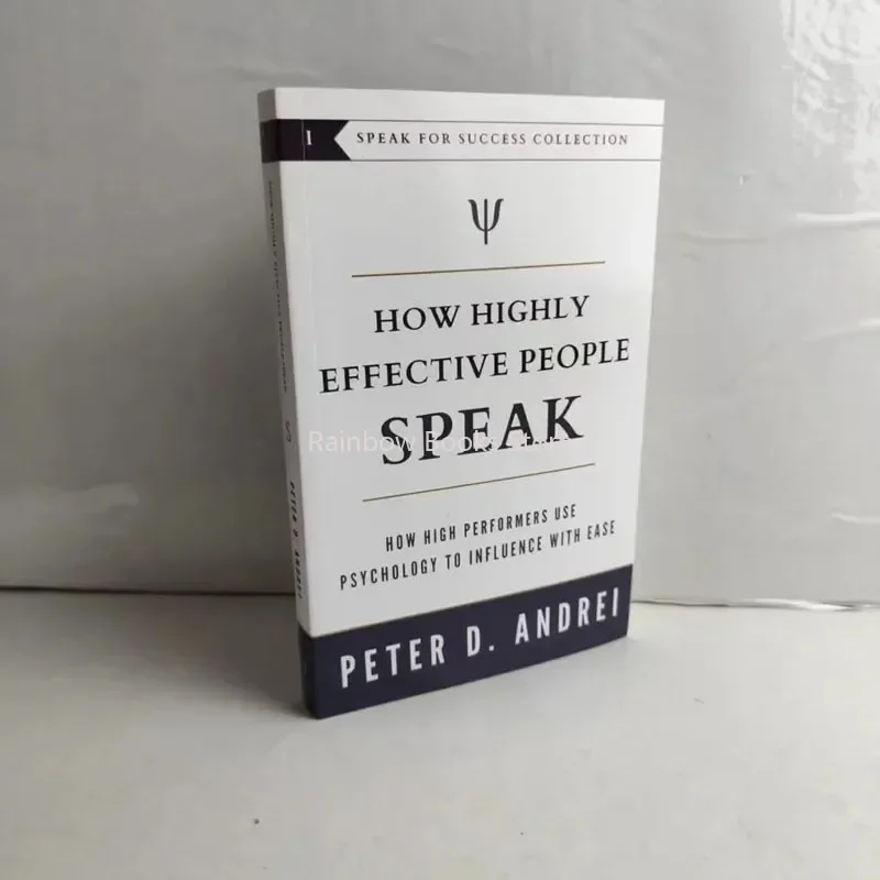Como os Altos Performers Usam a Psicologia para Influenciar com Facilidade Livro, Como as Pessoas Altamente Eficazes Falam, Paperback