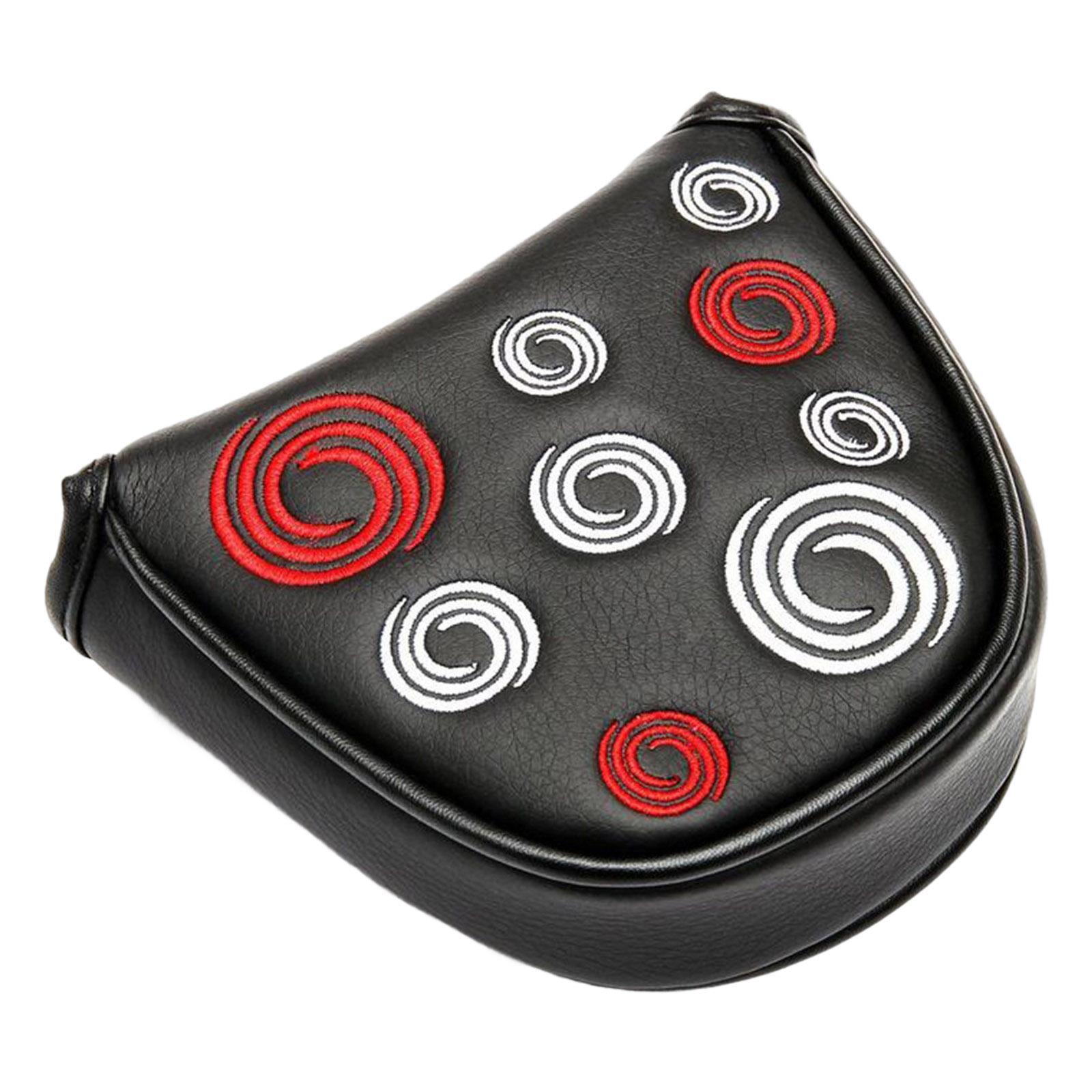 Mallet putter capa odyssey cavalo ferro capa conjunto utilitário magnético cabeça capa suprimentos de golfe fechamento meia redonda golfe plutônio headcover